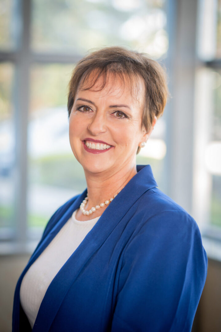 Woman posing confidently indoors