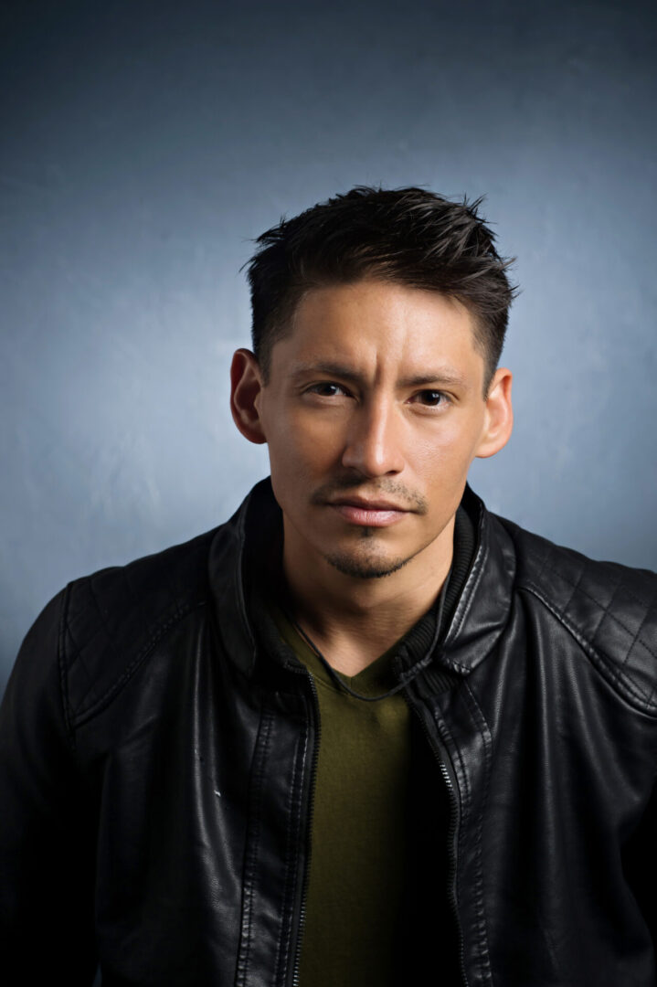 Portrait of a man, dark hair